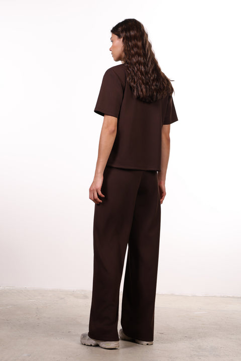 THE TRAVEL WEAR SHIRT — WOMENS BROWN