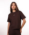 THE TRAVEL WEAR SHIRT — WOMENS BROWN