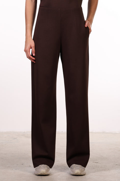 THE TRAVEL WEAR SHIRT SET — WOMENS BROWN