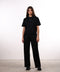 THE TRAVEL WEAR SHIRT SET — WOMENS BLACK