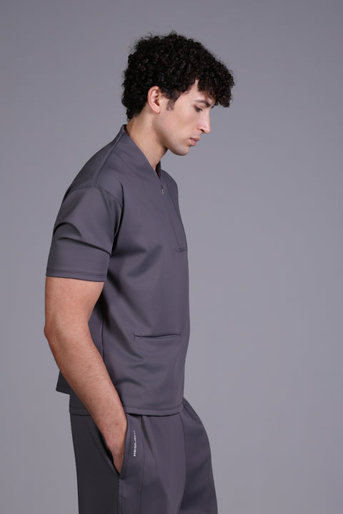 PALMA SHIRT  — MENS GREY