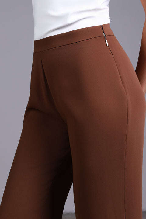 CAPRI PANTS  — WOMENS BROWN