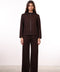 THE TRAVEL WEAR JACKET SET — WOMENS BROWN