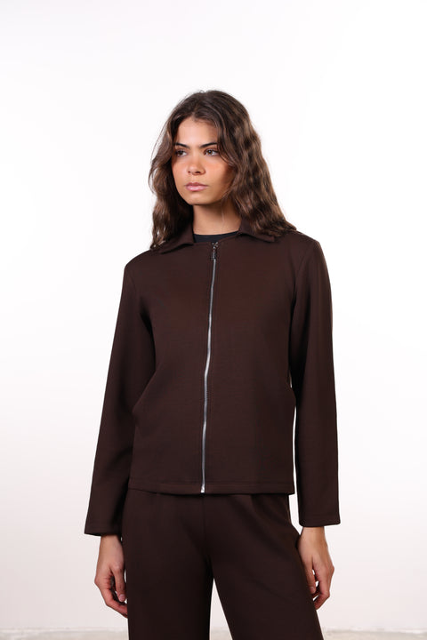 THE TRAVEL WEAR JACKET — WOMENS BROWN
