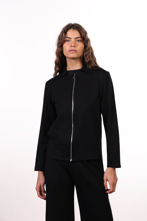 THE TRAVEL WEAR JACKET — WOMENS BLACK