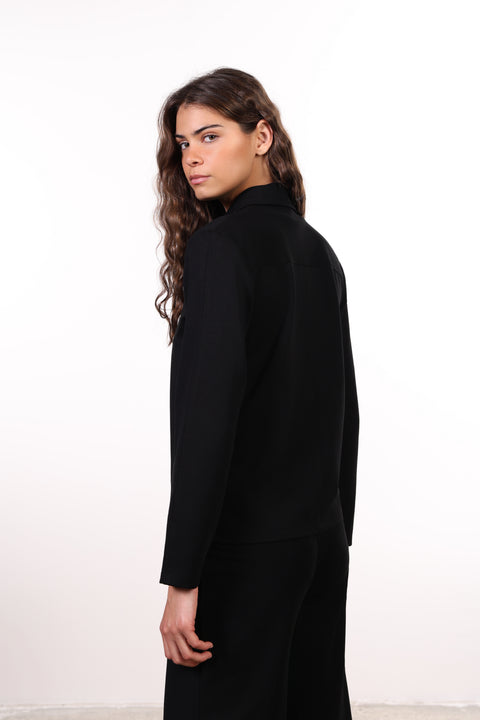 THE TRAVEL WEAR JACKET — WOMENS BLACK