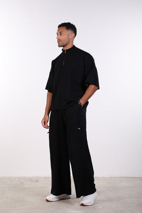THE PASSPORT POCKET TRAVEL PANTS  — MENS BLACK