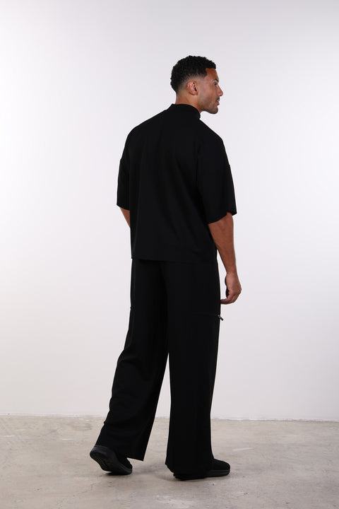 THE PASSPORT POCKET TRAVEL PANTS  — MENS BLACK