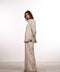 THE SIGNATURE LINEN SET — WOMENS BEIGE