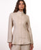 THE SIGNATURE LINEN SHIRT  — WOMENS BEIGE