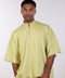 THE OVERSIZED TRAVEL WEAR SHIRT— MENS LIME GREEN