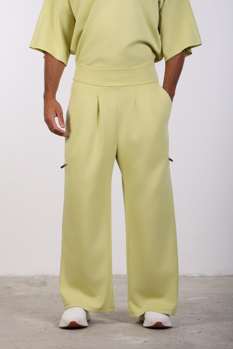THE PASSPORT POCKET TRAVEL PANTS  — MENS LIME GREEN
