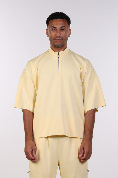 THE OVERSIZED TRAVEL WEAR SHIRT— MENS YELLOW