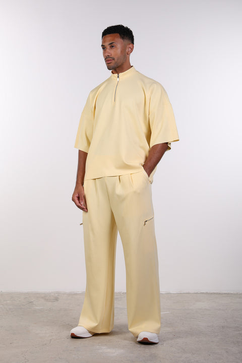 THE OVERSIZED TRAVEL WEAR SHIRT— MENS YELLOW