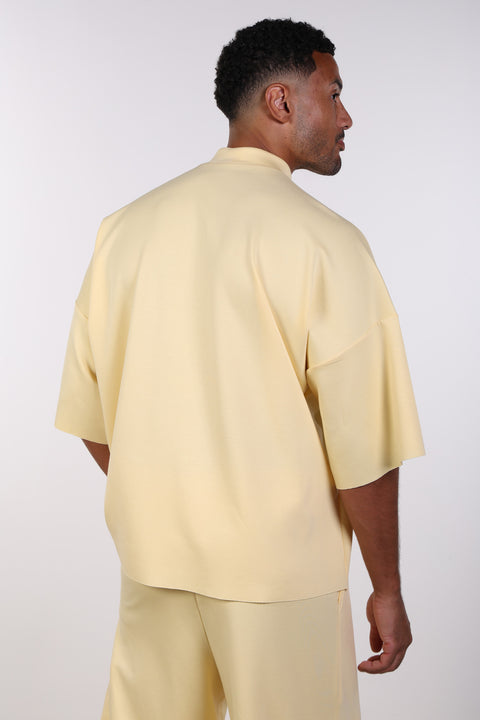 THE OVERSIZED TRAVEL WEAR SHIRT— MENS YELLOW
