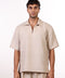 THE SIGNATURE LINEN SHIRT — MENS BEIGE