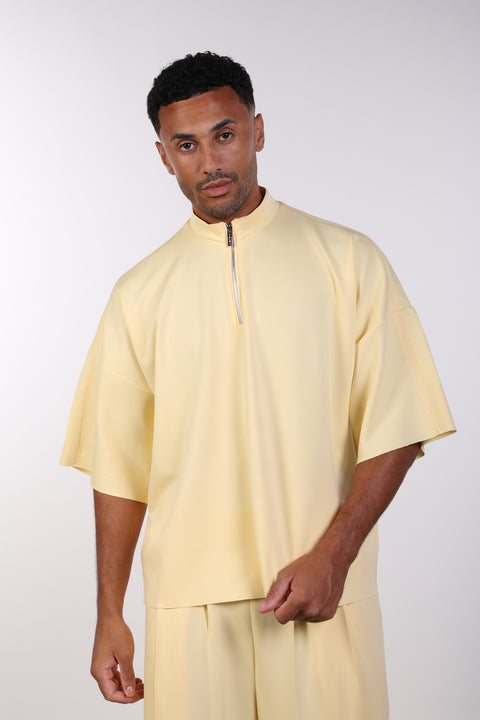 THE OVERSIZED TRAVEL WEAR SHIRT— MENS YELLOW