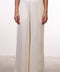 THE SIGNATURE LINEN PANTS — WOMENS OFF WHITE