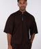 THE OVERSIZED TRAVEL WEAR SHIRT— MENS BROWN