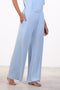 PYJAMA PANTS — WOMENS SKY BLUE