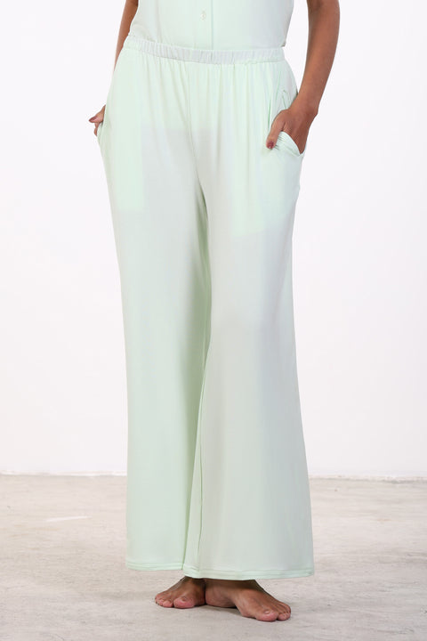 PYJAMA PANTS — WOMENS MINT