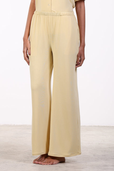PYJAMA PANTS — WOMENS YELLOW