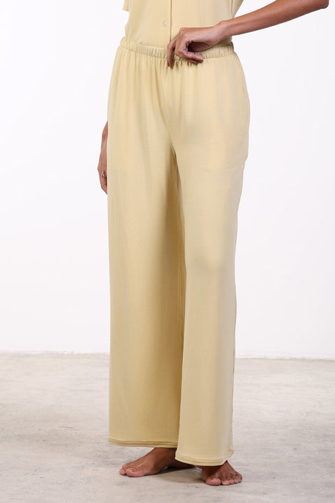 PYJAMA PANTS — WOMENS YELLOW