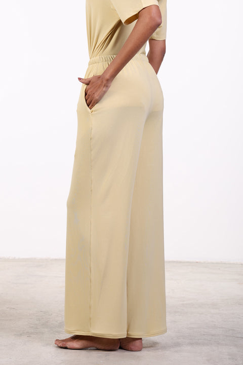 PYJAMA PANTS — WOMENS YELLOW