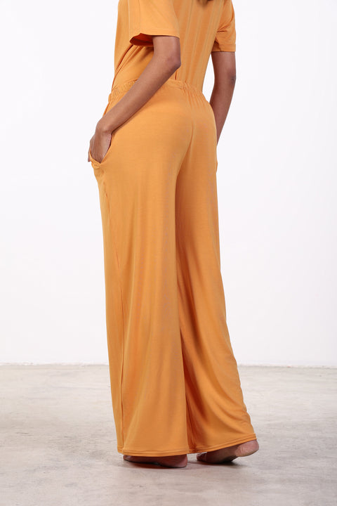 PYJAMA PANTS — WOMENS ORANGE