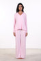 PYJAMA FULL SLEEVES SET — WOMENS PINK