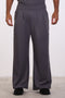 THE DOUBLE-PLEAT SCRUB PANTS  — MENS GREY