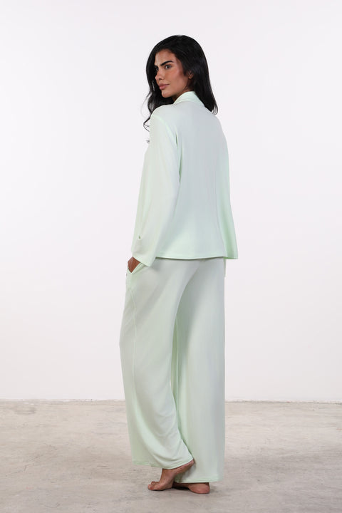 PYJAMA PANTS — WOMENS MINT