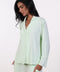 PYJAMA TOP FULL SLEEVES — WOMENS MINT