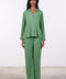 PYJAMA FULL SLEEVES SET — WOMENS GREEN