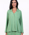 PYJAMA TOP FULL SLEEVES — WOMENS GREEN