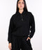 THE TRAVEL WEAR SWEATER — WOMENS BLACK