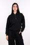 THE TRAVEL WEAR SWEATER — WOMENS BLACK