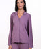PYJAMA TOP FULL SLEEVES — WOMENS PURPLE
