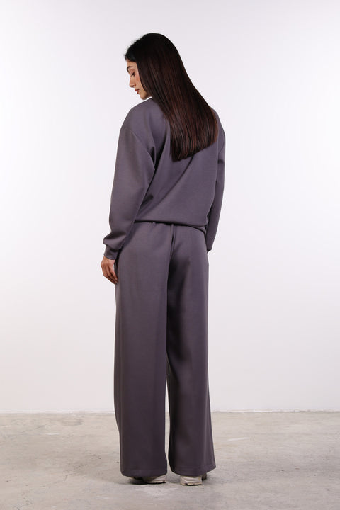 THE TRAVEL WEAR SWEATER — WOMENS GREY