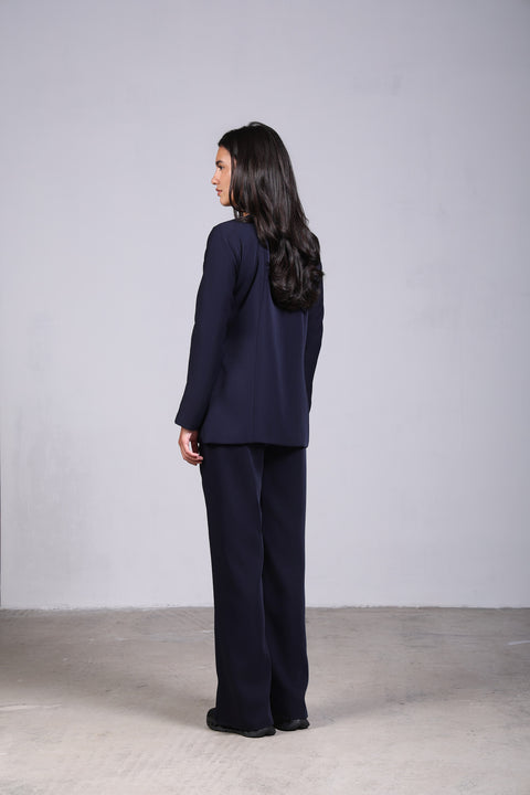 ALIGN SHIRT FULL SLEEVES — WOMENS NAVY