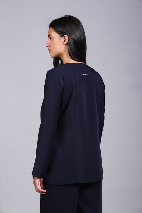 ALIGN SHIRT FULL SLEEVES — WOMENS NAVY