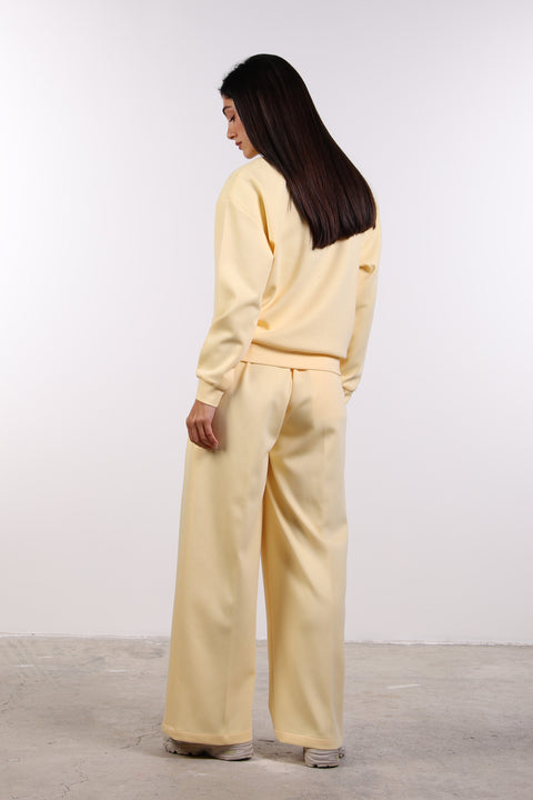 THE TRAVEL WEAR SWEATER — WOMENS YELLOW