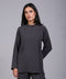 SHARK SHIRT FULL SLEEVES — WOMENS GREY