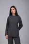 SHARK SHIRT FULL SLEEVES — WOMENS GREY