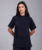 SHARK SHIRT HALF SLEEVES — WOMENS NAVY