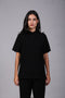 SHARK SHIRT HALF SLEEVES — WOMENS BLACK