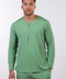 PYJAMA TOP FULL SLEEVES — MENS GREEN