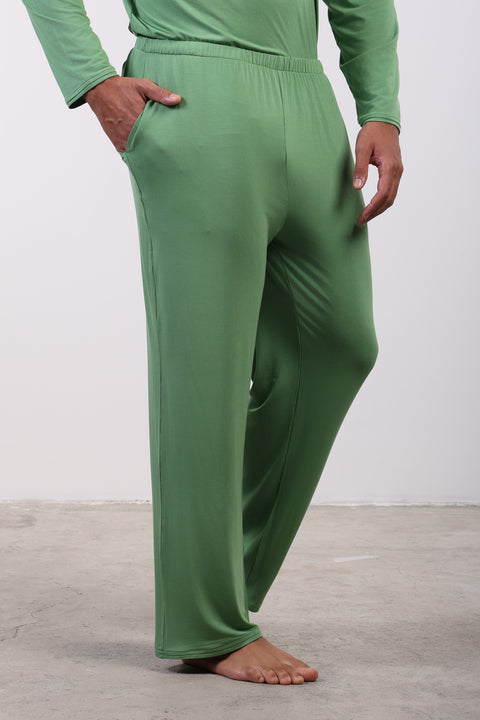 PYJAMA PANTS — MENS GREEN