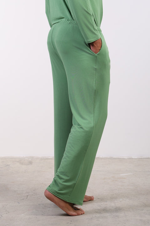 PYJAMA PANTS — MENS GREEN