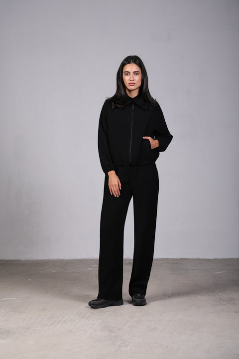 FLOW JACKET — WOMENS BLACK
